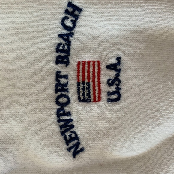 Brandy/john galt white cropped sweatshirt - Picture 3 of 4